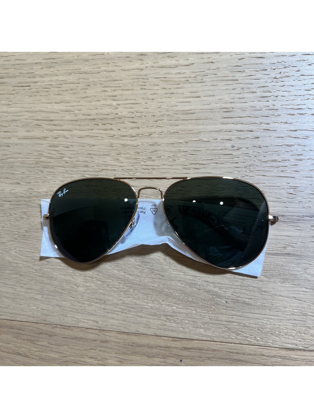 Ray-Ban Adult Gold Sunglasses